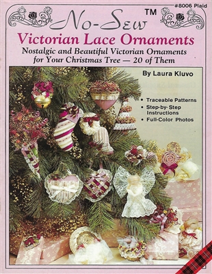 No-Sew Victorian Lace Ornaments