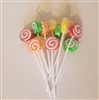 Artificial Sugared Lolly Pops Ornaments (12 pack)