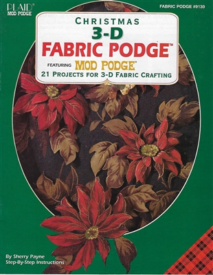 Christmas 3-D Fabric Podge