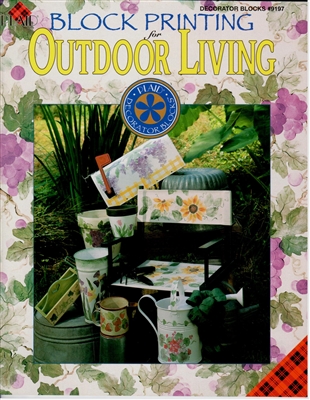 Block Printing for Outdoor Living