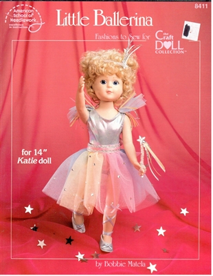 Little Ballerina Doll Outfit Pattern