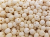 10mm Round Genuine Bone Beads, 12 ct Bag
