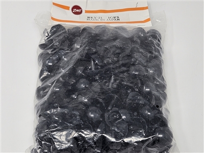 Zim's 21mm Round Black Domed Plastic Safety Eyes (Bulk Pack of 72 pair)