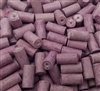 12mm Purple Resin Tube Beads, 16 ct Bag