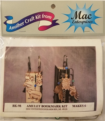 Bone Amulet Bookmarks Beading Kit