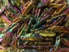 Iridescent Feather Plastic Charms, 144 ct Bag