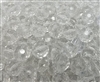 12mm Round Clear Crystal Faceted Acrylic Beads, 8ct Bag