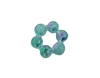 15mm Round Circlet Plastic Beads, 500 ct Bag