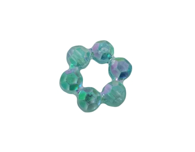 15mm Round Circlet Plastic Beads, 500 ct Bag