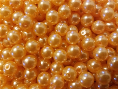 8mm Plastic Pearls Beads, 350 ct Bag