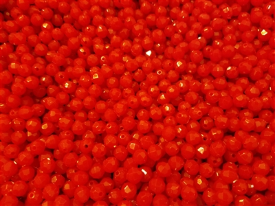 8mm Round Faceted Plastic Beads, 500 ct Bag