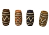 24mm Column Tribal Resin Beads 8ct Bag