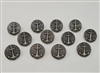 15mm Rope Anchor Buttons, 12 pcs