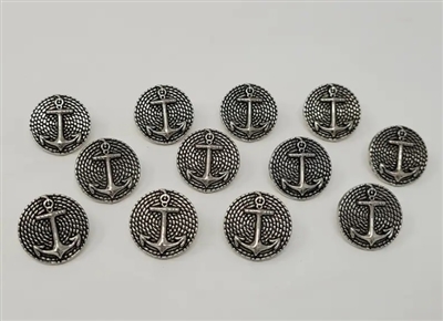 15mm Rope Anchor Buttons, 12 pcs