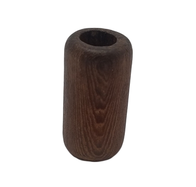 43mm Tube Rustic Burnt Wood Beads, 2 ct Bag