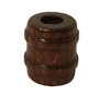15MM Walnut Barrel Wood Beads 12 ct. Bag