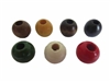 16MM Round Wood Beads 12 ct. Bag (small hole)