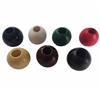 25MM Round Wood Beads 6 ct. Bag