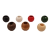 12MM Round Wood Beads with 5mm Hole, 18 ct. Bag