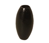 18x10MM Black Oval Wood Beads 12ct Bag