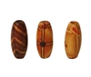 8x17MM Ethnic Patterned Oval Wood Beads 100ct Bag