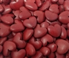 Red Heart-Shaped Wood Beads, 8 ct Bag