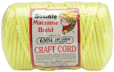 6MM Bonnie Braid Cord 100 Yards