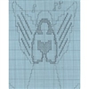 Choral Angel decorative craft design from King's Kountry