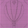 Hot Air Balloon w/ Hearts