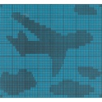 Airplane decorative craft design from King's Kountry