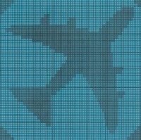 Jetliner decorative craft design from King's Kountry