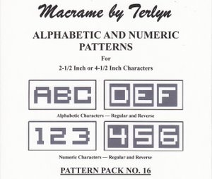 Pattern Pack 16 macrame pattern pack