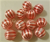 Pack of 12 Satin Christmas Ball Ornaments 1"