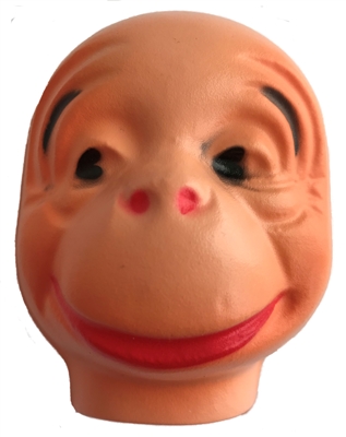 Plastic Monkey Animal Doll Face Mask