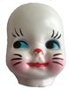 Plastic Child Bunny Costume Doll Face Mask