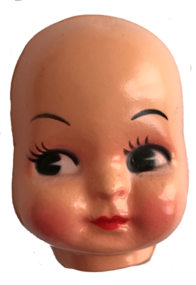 3" Girl Doll Face Mask