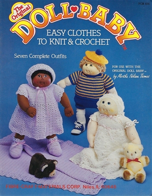 Doll Baby Easy Clothes to Knit and Crochet