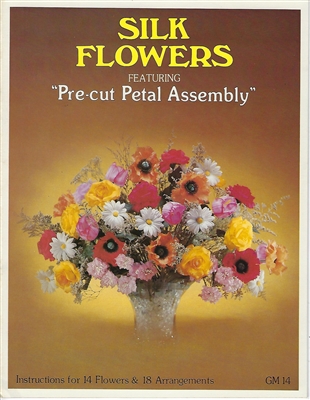 Silk Flowers Featuring "Pre-cut Petal Assembly"