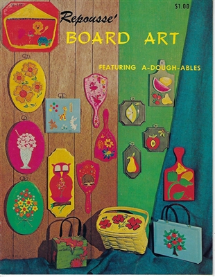 Repousse Board Art Featuring A-Dough-Ables