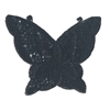 X-Large Butterfly Beaded Sequined Sew-On Applique