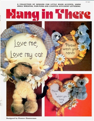 Hang in There Cross Stitch Leaflet