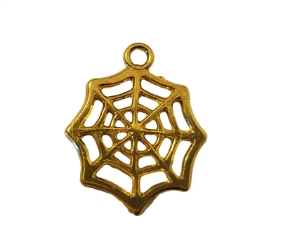 Plastic Spiderweb Charms, 144 ct Bag