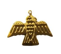 Thunderbird Gold Tone Metal Charm