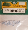 Pack of Blue 4mm Round Wiggle Googly Eyes