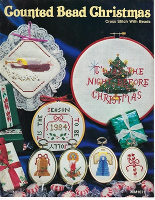 Counted Bead Christmas Cross Stitch with Beads