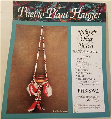 Ruby & Onyx Dawn Pueblo Plant Hanger Craft Kit