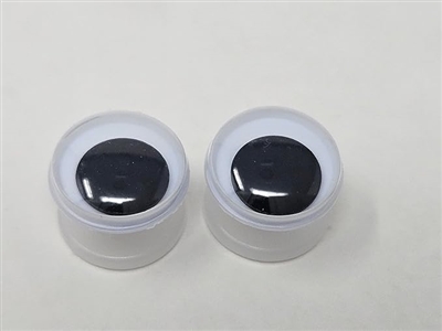 Zim's 18mm round moving wiggle googly plastic safety eyes 8 pair amigurumi crochet