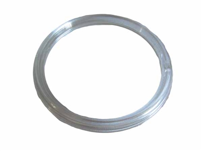 3" Clear Ribbed Plastic Ring