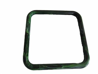 6&quot; Square Marbella Plastic Ring