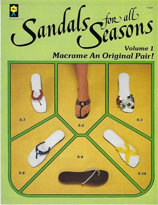 Sandals for all Seasons Volume 1 craft supply from King's Kountry